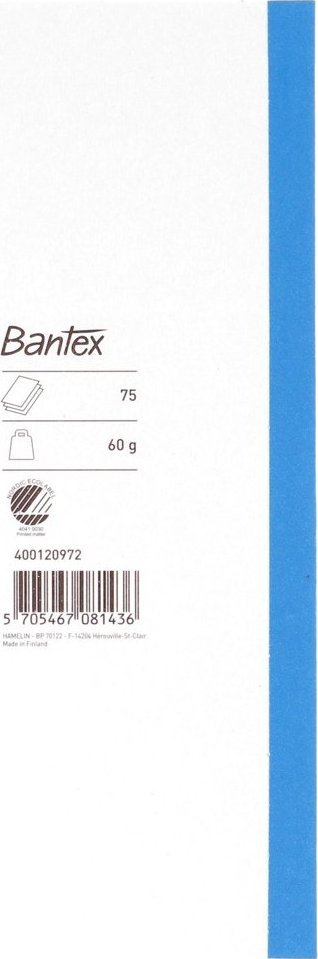 Bllok telefonik Bantex Telephone Pad 3 Part, me 3 pjesë, letër e mirë, i bardhë