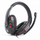 Kufje gaming MediaRange GHS-402, me mikrofon, lidhje 2x mini jack, e zezë e kuqe