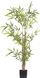 Bimë artificiale Beliani Bambusa Vulgaris, 100 cm, në vazo, jeshile