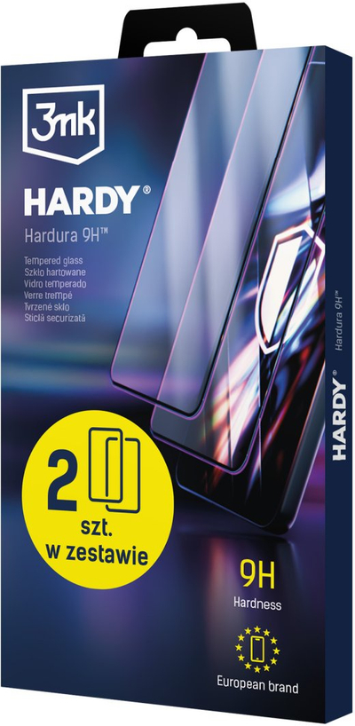 Xhami mbrojtes 3mk Hardy Hardura 9H per Poco X7 Pro 5G, 2 cope, i zi