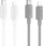 Kabllo Hoco X107 USB C në Lightning, PD 27W, 1m, gri
