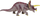 Figurë dinosauri Triceratops ZA5192, 20 cm, shumëngjyrëshe