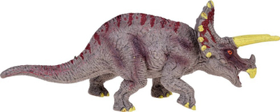 Figurë dinosauri Triceratops ZA5192, 20 cm, shumëngjyrëshe
