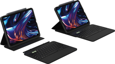 Këllëf me tastierë Zagg ProKeys 2, për iPad Pro 11" M4, Bluetooth, i zi