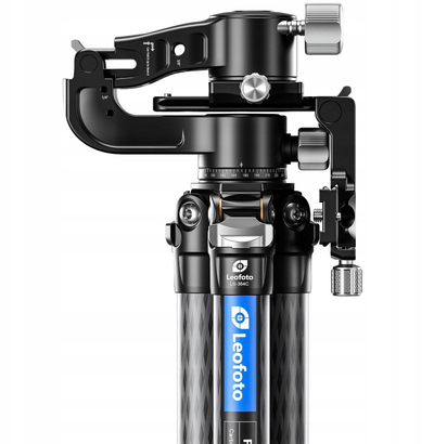 Kokë tripiodi Leofoto PG-2 Gimbal, 2 akse, për teleobjektiva, e zezë