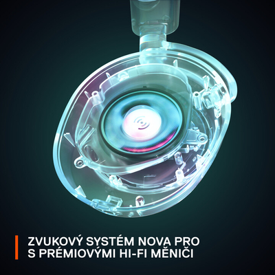 Kufje SteelSeries Arctis Nova Pro X, të zeza