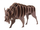 3d Paper Model Bison - Fridolin