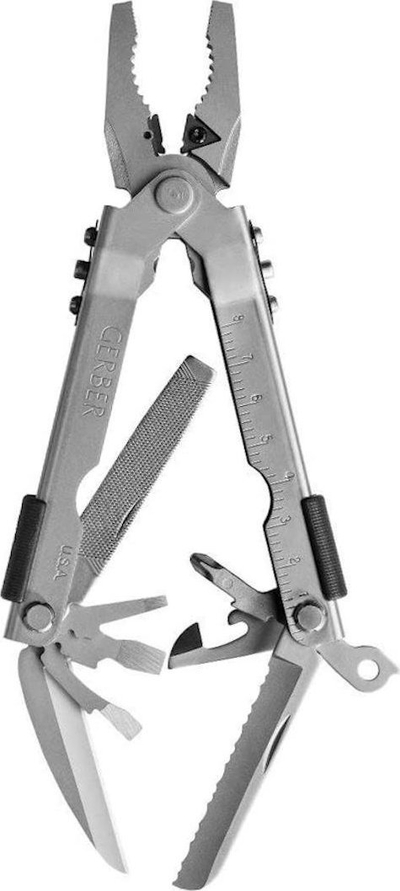 Мултитул Gerber MP600 Bluntnose, не’рѓосувачки челик, со футрола од најлон, сребрена