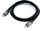 Kabllo USB-C Equipo 128381 USB4 Gen 3 C-to-C, 1.2m, 240W PD 3.1, 40Gbps, e zezë