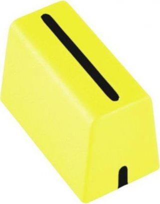 Kapak faderi DJ TECHTOOLS Chroma Caps, universal, i verdhë