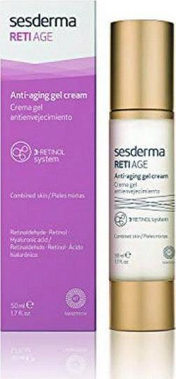 Krem xhel fytyre Sesderma Reti Age, për lëkurë të kombinuar, 50ml