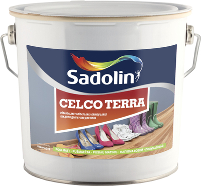 Лак за под Sadolin Celco Terra 90, 2,5 L, сјаен