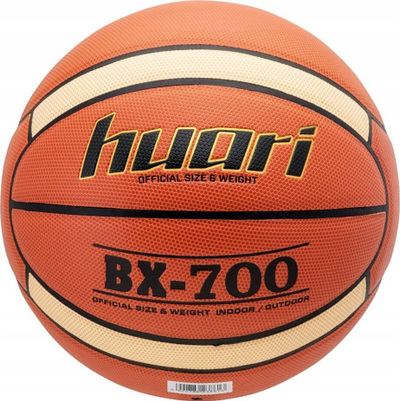 Top basketbolli Huari Jazzy BX-700, madhësia 7, indoor outdoor, portokalli