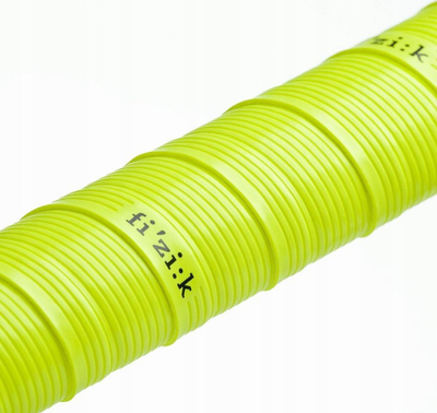 Лента за волан на велосипед Fizik Vento Microtex Tacky 2mm, спортска, жолта флуо