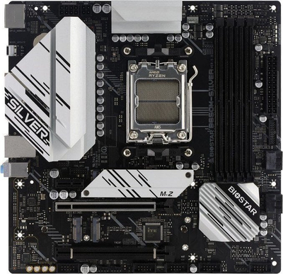 Pllakë amë Biostar B650M-SILVER, AMD B650, DDR5, mATX