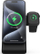 Karikues wireless Crong MagSpot 3in1 MagSafe, për iPhone Apple Watch AirPods, i zi