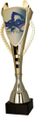 Kupë sportive Victoria Sport Plastic Cup, plastic, 44cm, ngjyrë ari