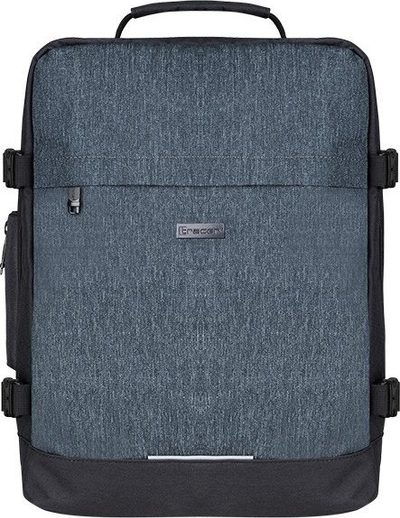Çantë shpine cabin Tracer Squard 1, 15.6\", 40x30x10–20cm, e zezë