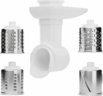 Aksesor prerës Smapp 489.8 490.8, 4 rende inox, i bardhë