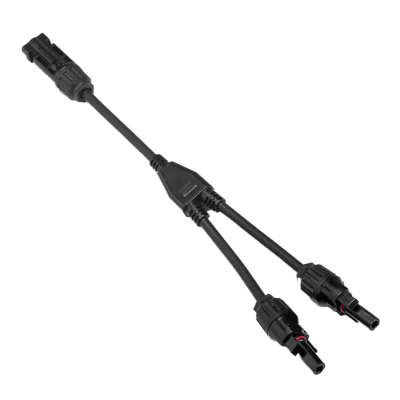 Kabllo solare paralele EcoFlow 661290, për panele diellore, plastike, e zezë