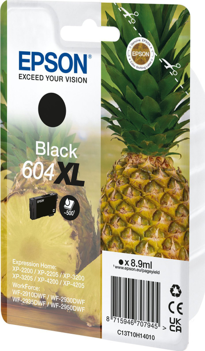 Bojë printeri Epson 604XL 603XL Starfish, 8.9ml, e zezë