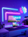 Ndriçim për gaming dhe televizior Govee Glide (8+4) RGBIC