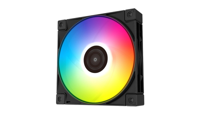 Ventilatorë kasë DeepCool FC120 3 in 1, 120mm, ARGB, set 3 copë, zi gri
