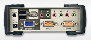 Switch Aten KVMP, 2 porte