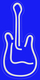 Lampë dekori Actis Neon LED ACS NEON Guitar, 25lm, shumëngjyrëshe
