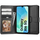 Këllëf-portofol Tech-Protect Wallet për Galaxy A16 4G 5G, lëkurë eco, me këmbesë, i zi