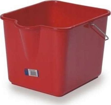 Kovë me shtrydhse për mop, 12L, plastike, shumëngjyrëshe