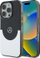 Kapak telefoni Mercedes Double Layer Case MagSafe për iPhone 16 Pro Max, 6.9\", i zi me argjend