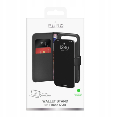 Mbështjellës telefoni Puro Protective Case për iPhone 17, ultra i hollë, rezistent ndaj gërvishtjeve, blu
