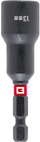 Gypçelës magnetik Einhell, 13 mm, shank 1/4" E 6.3, unazë e kuqe