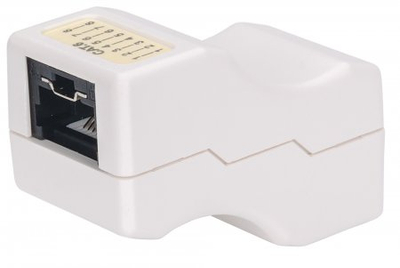 Adapter rrjeti Intellinet Network Solutions 790727, Cat6, me bllokues, i bardhë