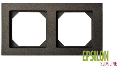 Електрична рамка Liregus EPSILON SLIM FRAME K14-145-02, 1 место, црна