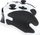 Mbështjellëse ngjitëse për kontrollues XBOX One Steel Series, e zezë