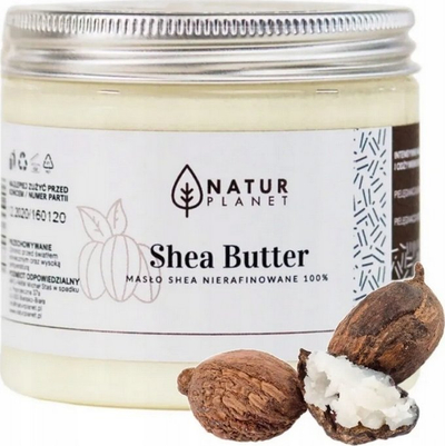 Нерафинирано ши путер караите Unrefined Pure Shea Butter Karite, 200g, за кожа