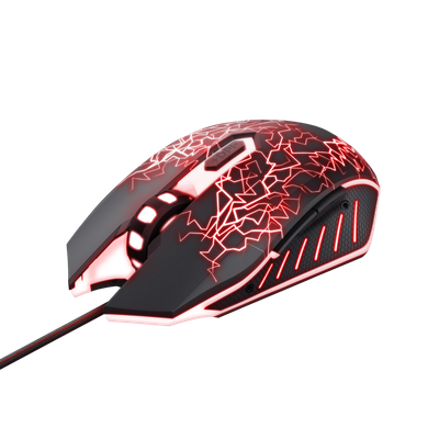 Maus gaming Trust BASICS, wireless, 4000 DPI, me mousepad