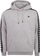 Bluza me kapuç Kappa Joder M 310008, për burra, me xhep kangur, gri e hapur