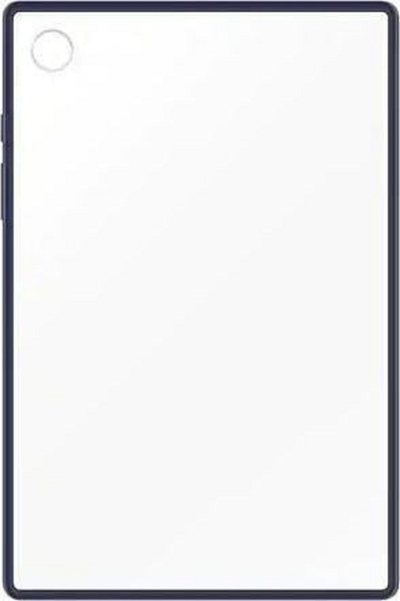 Këllëf për tablet Samsung Galaxy Tab A8 Clear Edge Cover, pjesa mbrapa transparente, kundër rrëshqitjes, blu navy