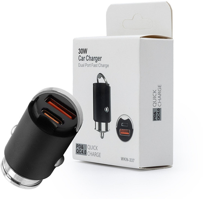 Karikues makine Teltech TCC-01, USB dhe Type-C, 30W QC PD, i zi