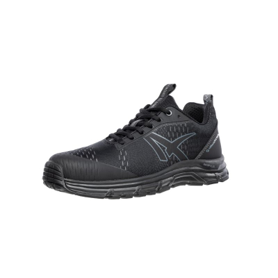 Këpucë pune Albatros AER55 St Blac Low U MLI S26B1, antistatike, pa hekur, të zeza