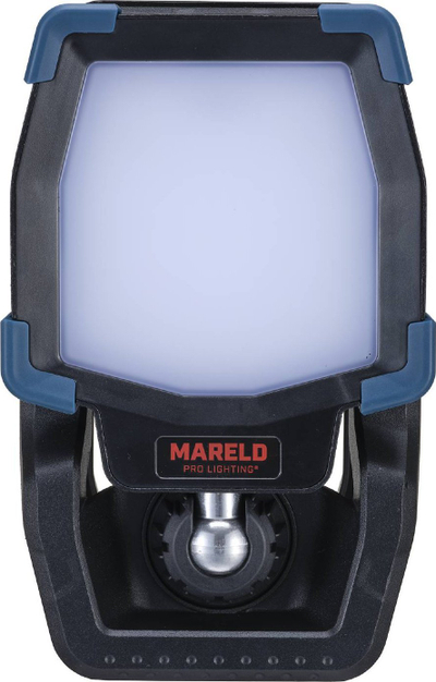 Работна LED ламба Mareld Shiny 3000 Re, пренослива, жолта