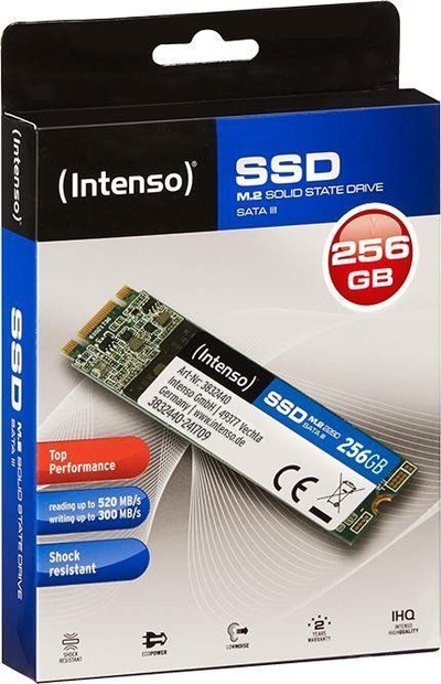 Disk SSD Intenso Top, 256GB, M.2 2280 SATA III