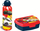 Set shishe alumini dhe lunchbox Hot Wheels Kids Euroswan, për kalamaj, shumëngjyrësh