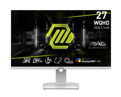 Monitor MSI MAG 274QRFW, 27\", IPS, QHD, i bardhë