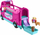Lodër kamper Fisher-Price Little People Little Dream Camper, me drita edhe tinguj, me 2 figura, rozë