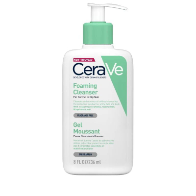 Pastrues për lëkurë të yndyrshme CeraVe, 236 ml