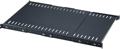 Raft fiks i zgjatshëm Intellinet 19" 1U, 56-100 cm, 45 kg, i zi